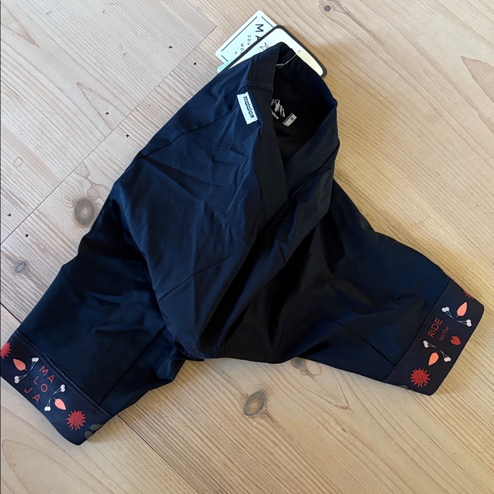 Maloja Black Cycling Shorts